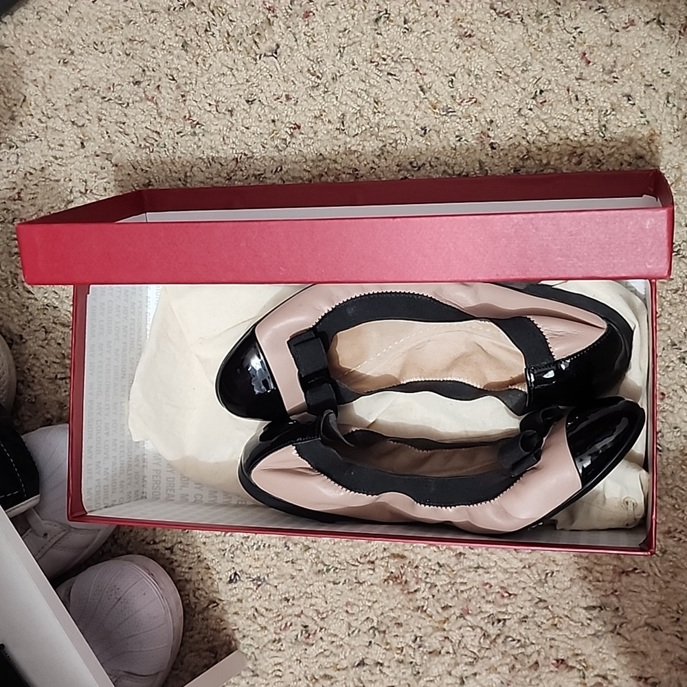 Authentic Salvatore Ferragamo- My París flats